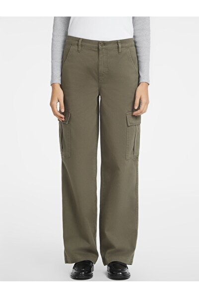 Guess Дамски панталони с джобове