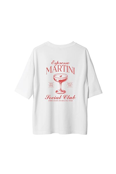 CANDLEMASTORE Martini Social Club - Oversized T-Shirt