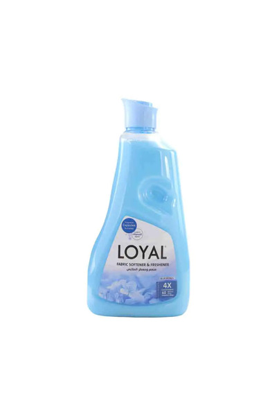 Loyal Fabric Softener and Freshener Laundry Detergent with Blue Petals fragrance, 1500 ml