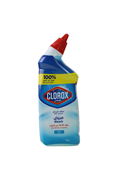 Clorox Toilet Cleaner Bleach With Original Fragrance, Kills 99.9% Germs- 709ml