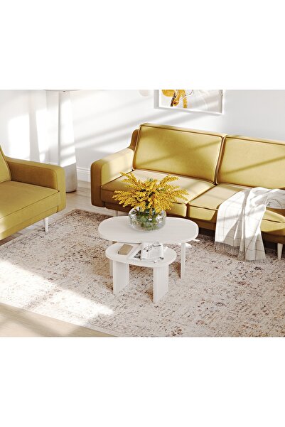 Normod Klipp İskandinav Sehpa Takımı – Çizilmeye Dayanıklı, Premium Kaplama