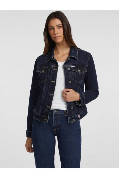 Guess Jeans Kadın Denim Ceket