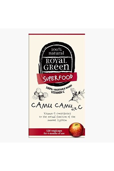 Royal Green Camu Camu Vitamin C 120 vegetable capsules