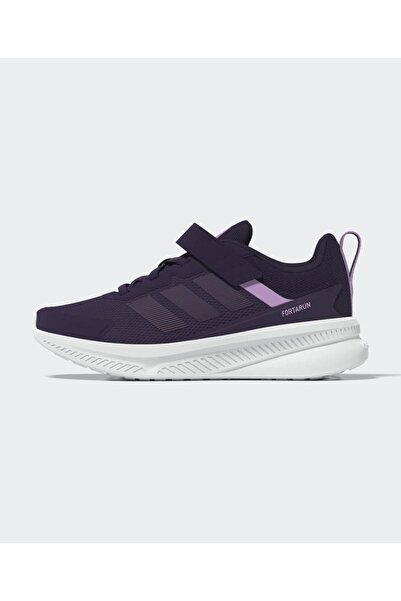 adidas FortaRun 4.0 Velcro Closure Sneakers - Purple