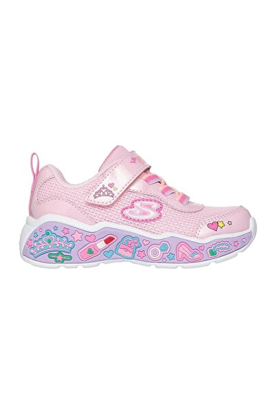 SKECHERS Play Scene Fun Squad Adaptive Closure Shoes - Pink