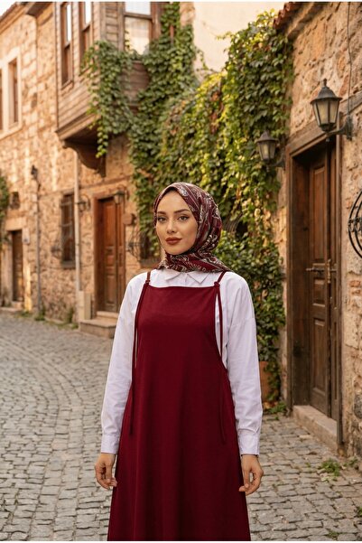 unika boutique Rochie Gile cu bretele, stil Hijab, țesută