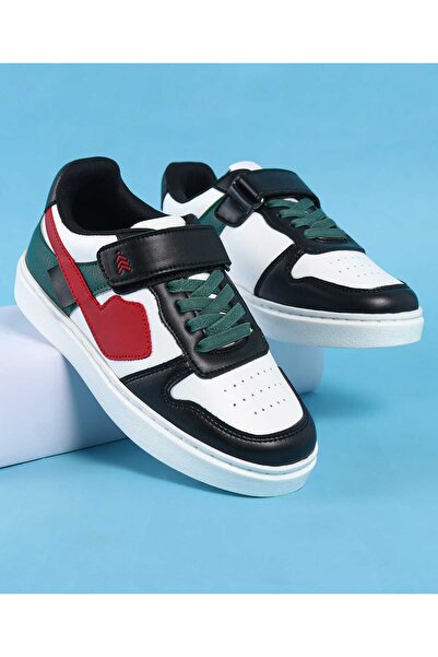 Pine kids Casual Shoes with Velcro Closure - White