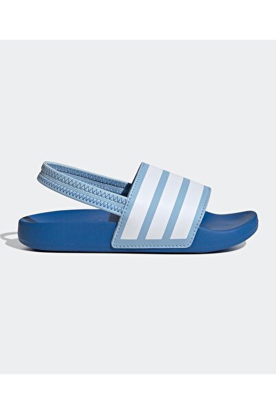 adidas Adilette Estrap Slides - Clear Sky/Cloud White/Bright Royal