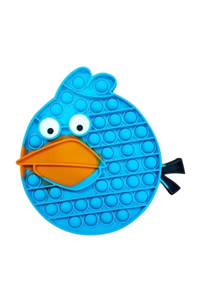 selling depot Pop it Now JUMBO Angry Birds 20 cm - Albastru (Jucărie interactivă antistres din silicon moale)