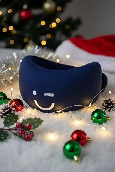 Miniso Hafızalı Köpüklü Boyun Destek Yastığı (Lacivert)