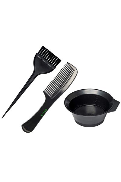 SELA Set de vopsit - Bol cu ​​1 pensulă și 1 pieptene