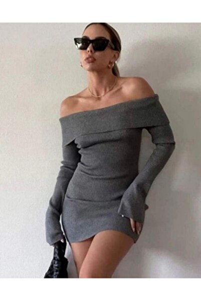 İsra Ayyıldız Moonstar Collection Madonna Yaka Kaşkorse Vücudu Saran Şık Günl...
