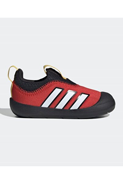 adidas Monofit Mickey Mouse Slip On Shoes - Red/Core Black