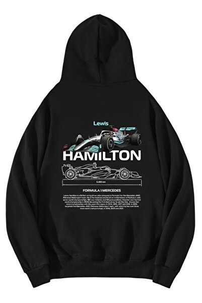 BRZ COLLECTION Hanorac unisex supradimensionat Lewis Hamilton