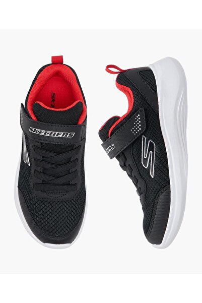 SKECHERS أحذية سيلكتورز ذات الإغلاق التكيفي - أسود وأحمر