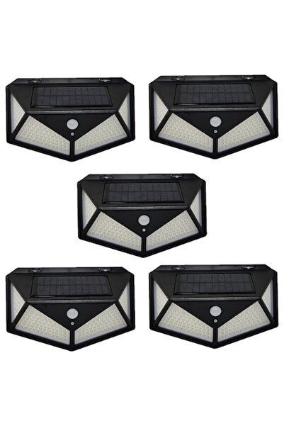 selling depot Set de 5 lămpi cu energie solară, senzor de mișcare și amurg, m...