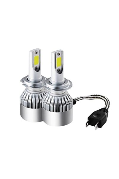 selling depot Set de 2 becuri auto LED, H7 36W 3800 lumeni 6000K C6 12-24V,