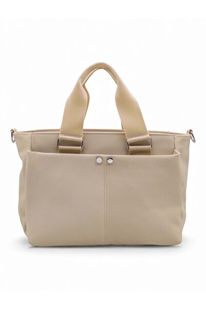 blancaston 1070 Geantă de mână și de umăr din satin cu mai multe buzunare pen...