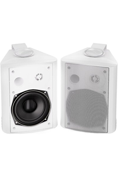 Herdio مكبرات صوت بلوتوث خارجية 5.25 بوصة بقوة 300 واط (HOS-501BT) - أبيض