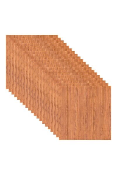 selling depot Set 20x 3D Self-Adhesive Foam Wallpaper 70x70x0.3 cm - Red Maple