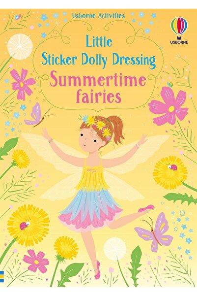 Usborne Little Sticker Dolly Dressing Summertime Fairies