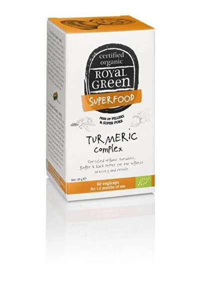 Royal Green Turmeric Complex BIO, Royal Green, 60 capsule vegetale