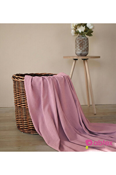 Pabtex Knitted Waffle Textured Fabric – Pique and Robe Fabric Pabwaffle-Pudra