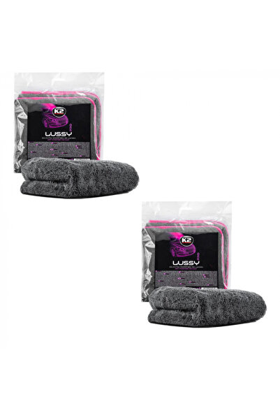 K2 Pachet 2 x Prosop microfibră Lussy Pro 1200 GSM 40x40 cm