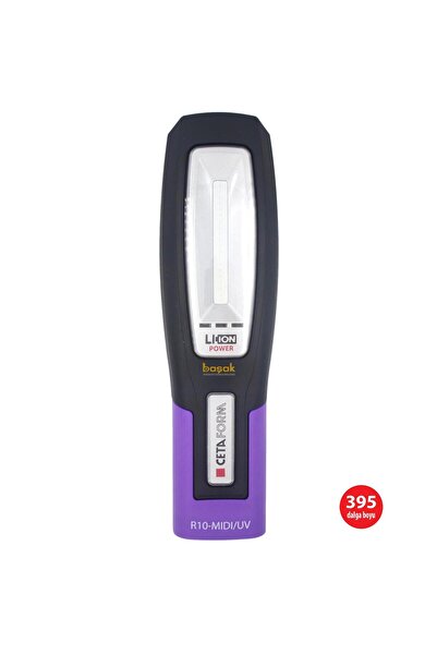 CETA FORM UV Şarjlı Led Kaçak Arama Lambası R10-MIDI/UV