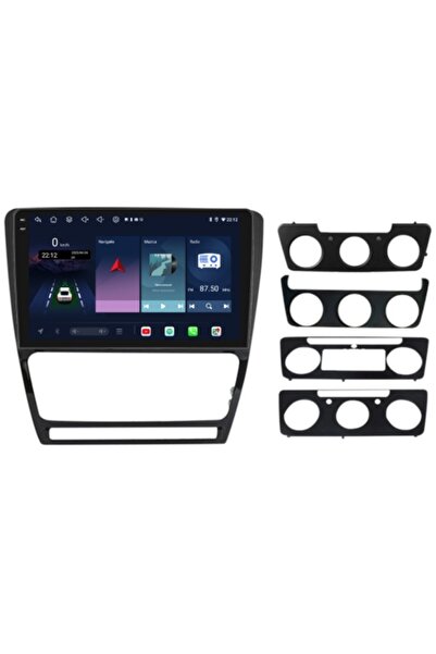 Piloton Navigație pentru Skoda Octavia 2 (2004-2013) 10 inch 6 GB 128 GB Octa...