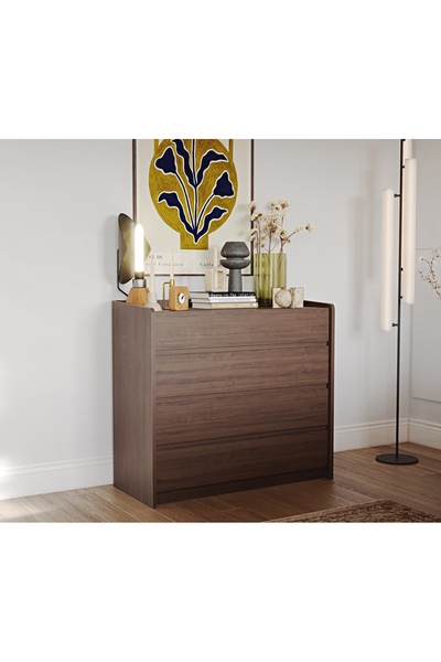 Normod Linn İskandinav Şifonyer - Çizilmeye Dayanıklı, Premium Kaplama