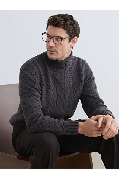 LC Waikiki Lcwaikiki Classic Turtleneck Men's Knitwear Sweater