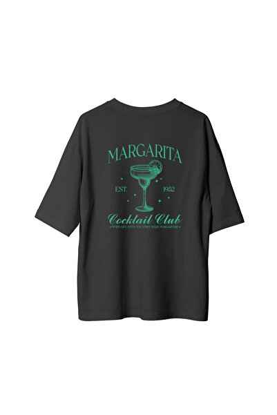 CANDLEMASTORE Margarita Cocktail Club - Oversized T-Shirt