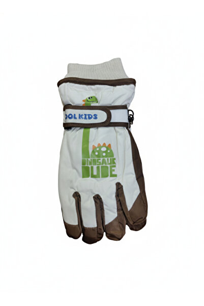 REBBEX Copii 9-15 ani Dinosaur Dude Mănuși de zăpadă impermeabile, cu interio...