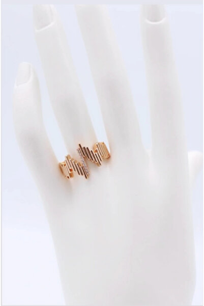 whitelove Shesra Zikzak Model Yüzük