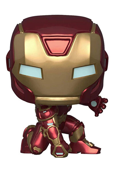 Funko مجسم فينيل لشخصية الرجل الحديدي (بدلة ستارك التقنية) من لعبة مارفل: المنتقمون!