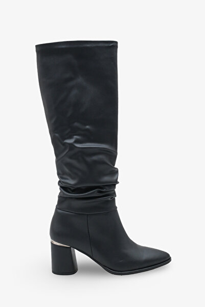 İNNABUTİKK Жіночі чобітки на підборах Nilpa - Чорні