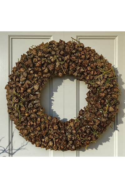 WOWMOM Dekoratif Kapı & Duvar Çelengi | Masa Üstü Kullanıma Uygun | Dekoratif Çelenk & Tasarım Bazı