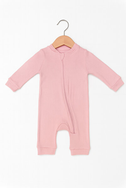 For My Baby Fermuarlı Ribanalı Tulum