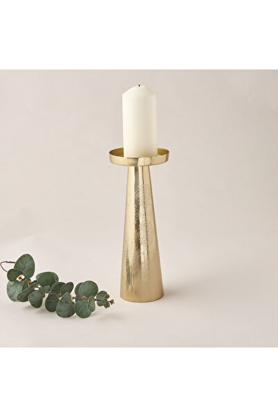 Lifestyle حامل شموع عمودي بتصميم عربي - 26 سم
