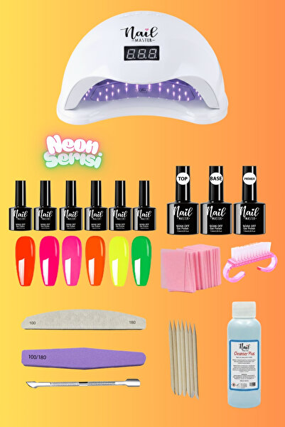 Nail Master Neon Serisi Kalıcı Oje Seti