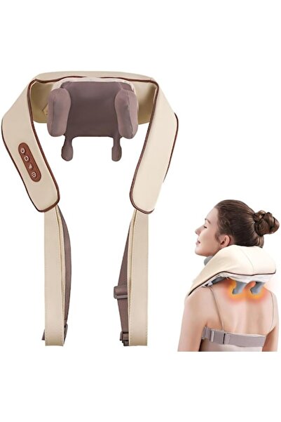 OEM Συσκευή μασάζ αυχένα και πλάτης, ηλεκτρική θερμότητα 4D, 2 λειτουργίες, 3...