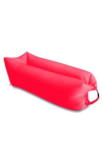 Retoo Șezlong gonflabil tip sac de joacă pentru camping, plajă sau piscină cu...