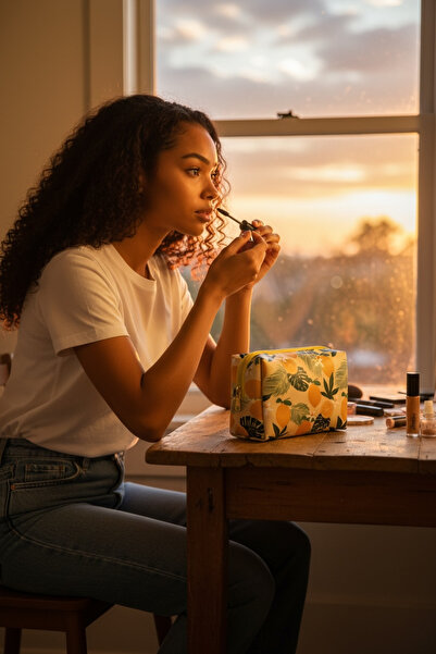 back moda Makeup bag