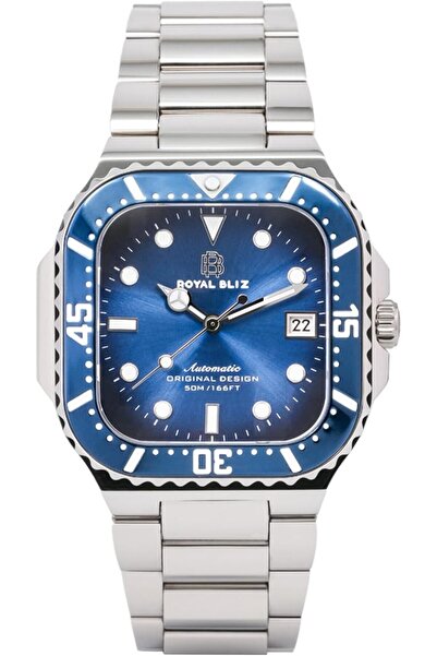 ROYAL BLIZ RB Orbit Men's Automatic Watch | 42.5mm | Stainless Steel | 50m Wa...