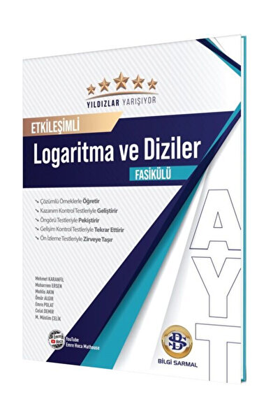 Açı Yayınları Bilgi Sarmal Yıldızlar Yarışıyor AYT Logaritma ve Diziler Etkil...