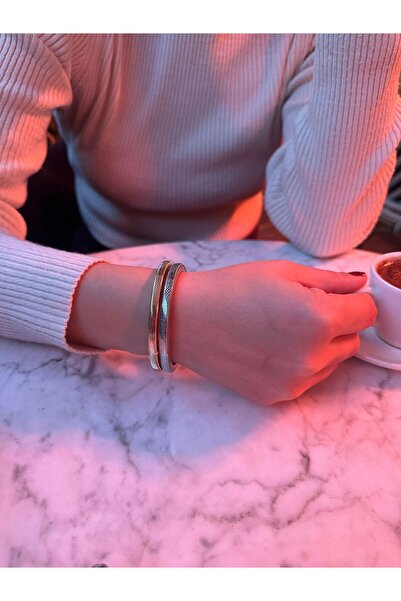 RENDA ACCESSORY İkili Çift Renk Esnek Bileklik
