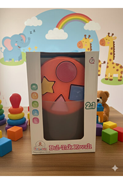 BABYCİM Bul-tak kovalı zeka oyunu