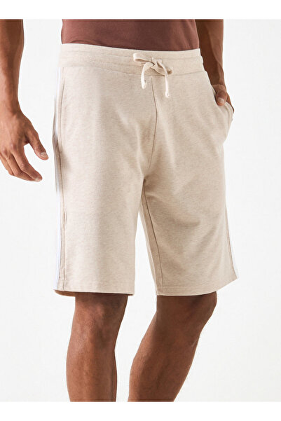 FAV Tape Detail Shorts with Pockets and Drawstring Closure