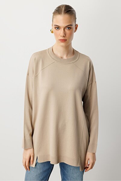 accort Yuvarlak Yaka Basic Triko-TAŞ